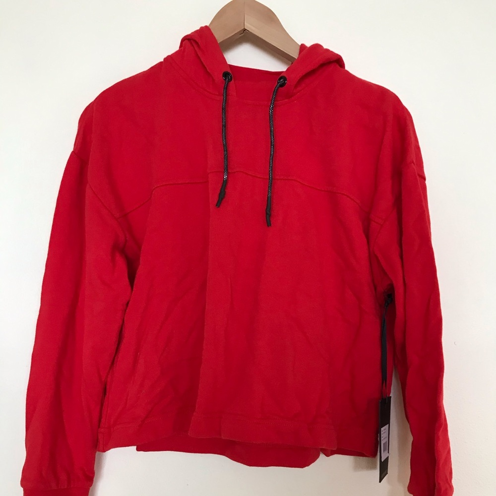 Cropped hoodie